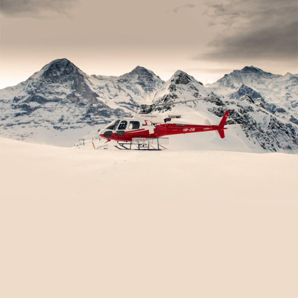 Rundflug Eiger Mönch Jungfrau